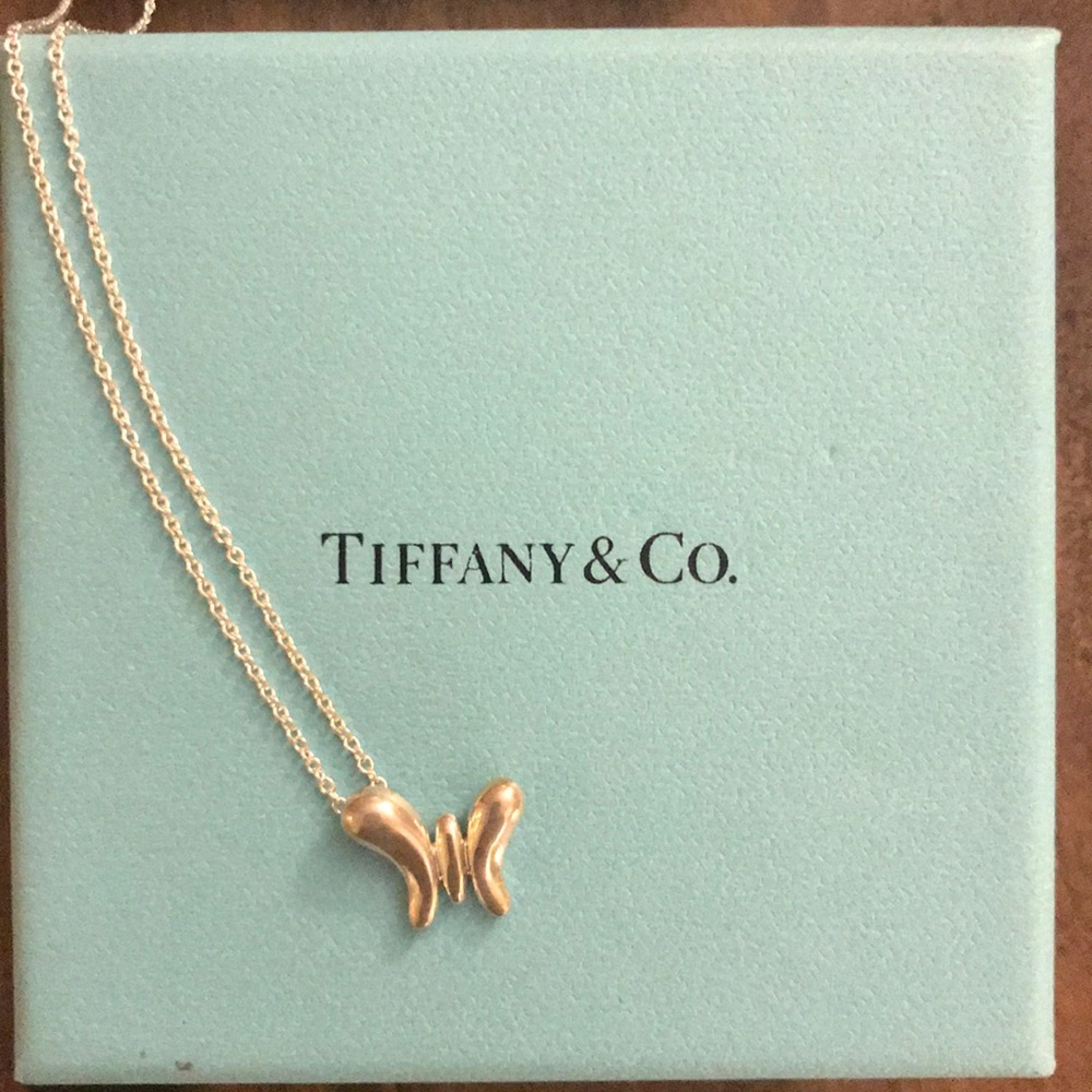 Tiffany & Co. Elsa Peretti Butterfly Necklace